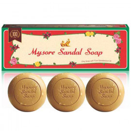 MYSORE SANDAL 3 SOAP PACK 450G